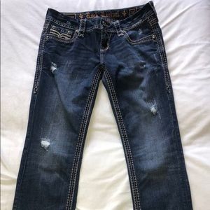 Rock Revival Crop / Capri Jeans